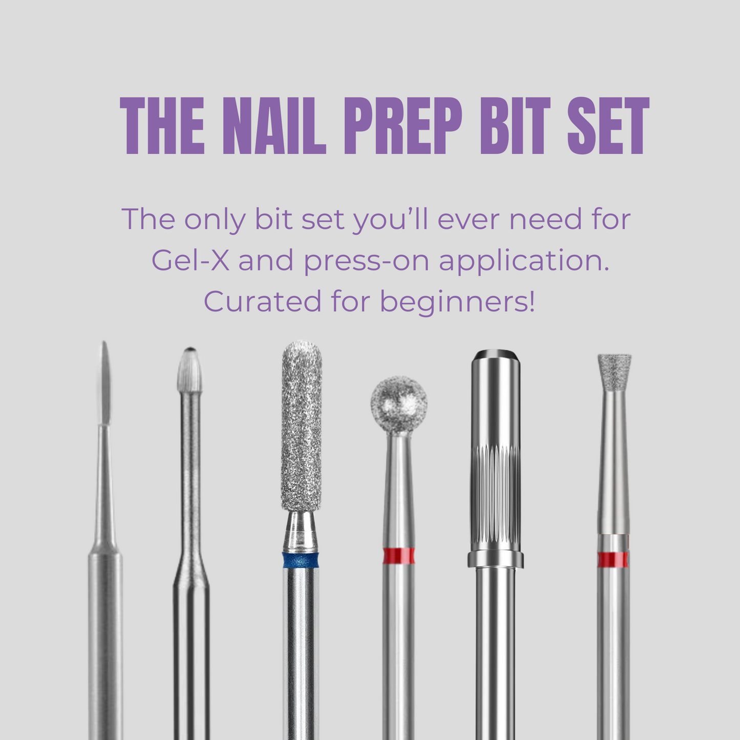 Nail Prep Bit Set